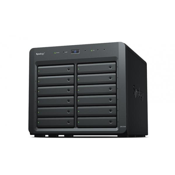 Synology DX1215II contenitore di unità di archiviazione Box esterno HDD/SSD Nero 2.5/3.5"