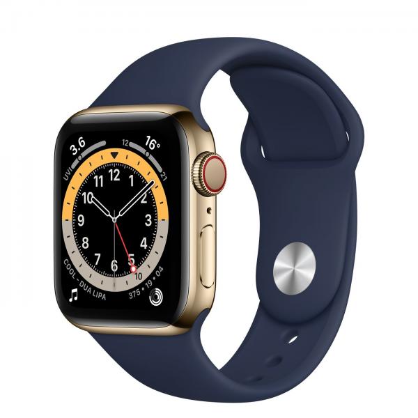 Apple Watch Series 6 40 mm OLED 4G Oro GPS (satellitare)
