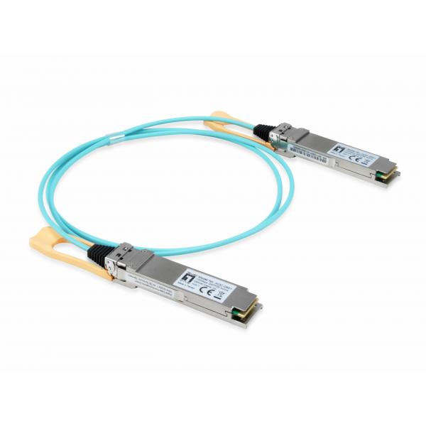 LevelOne AOC-0503 modulo del ricetrasmettitore di rete Fibra ottica 103100 Mbit/s QSFP28 850 nm