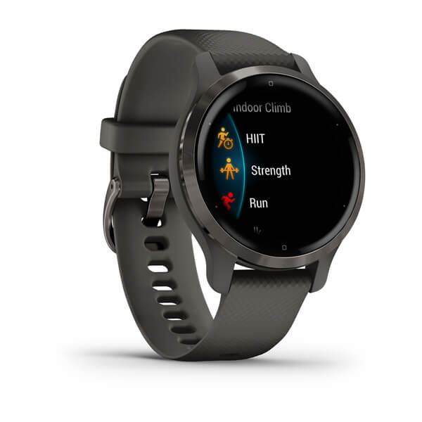 Garmin Venu 2s - Smartwatch Gps - Grigio - Cinturino Grigio Scuro