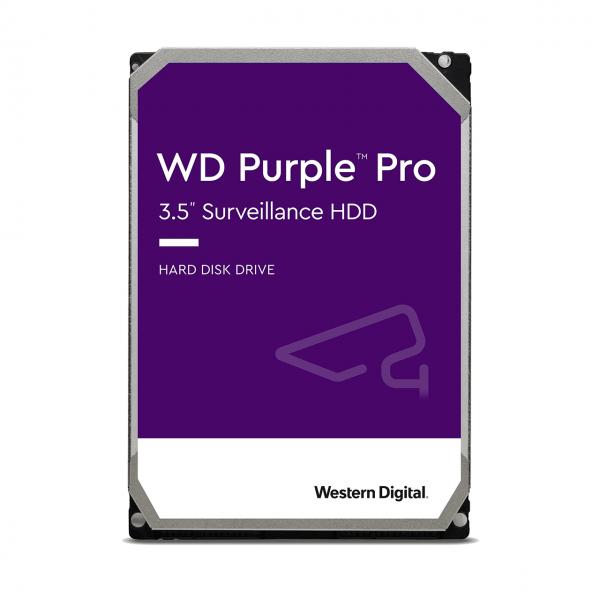 Western Digital Purple Pro 3.5 18000 GB Serial ATA III (WD Purple Pro WD181PURP - Hard drive - 18 TB - internal - 3.5 - SATA 6Gb/s - 7200 rpm - buffer: 512 MB)