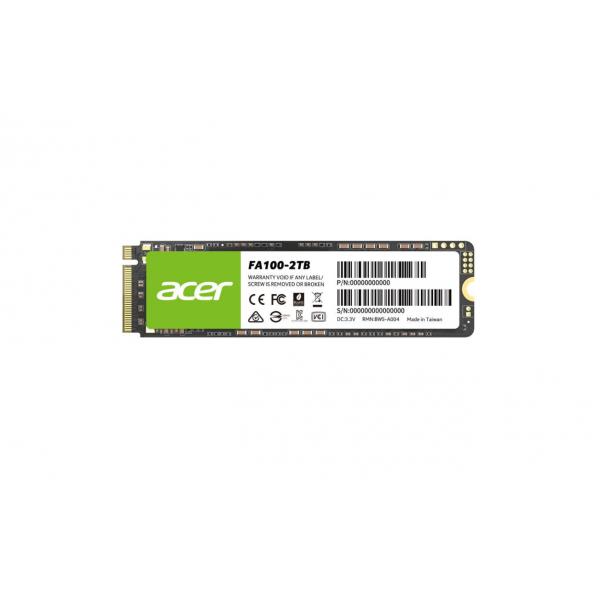 Acer BL.9BWWA.121 drives allo stato solido M.2 2000 GB PCI Express 3.0 3D TLC NVMe