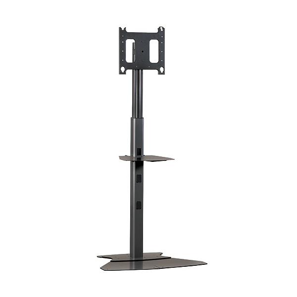 Chief MF1UB Supporto per display espositivi 165,1 cm [65] Nero (MF1UB - . Flat panel single stand height adjustable 30 - 55 max weight 56.7kg - Black Includes integrated security [just add padlock] vary from picture shown 1 year warranty)