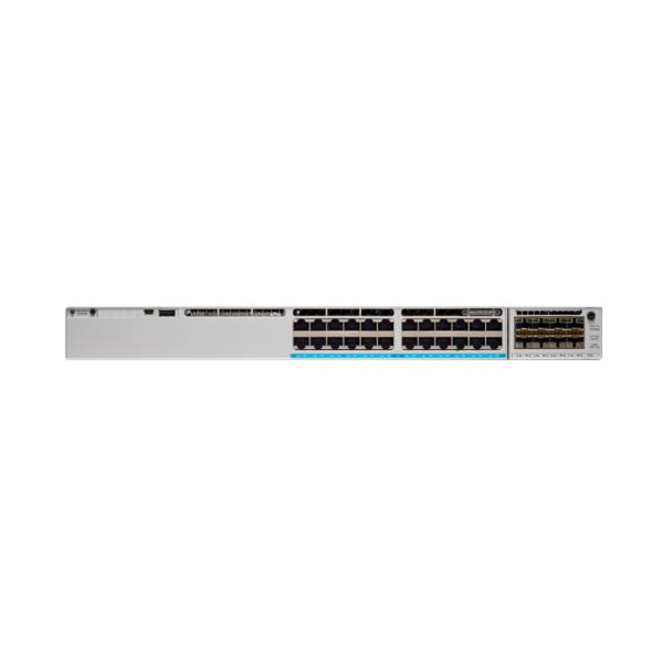 Cisco Catalyst 9300L - Network Essentials - switch - L3 - gestito - 24 x 10/100/1000 + 4 x Gigabit SFP (uplink) - montabile su rack - ricondizionato