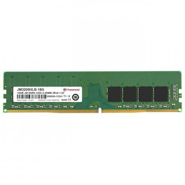 16GB JM DDR4 3200 U-DIMM 2RX8 1GX8 CL22 1.2V