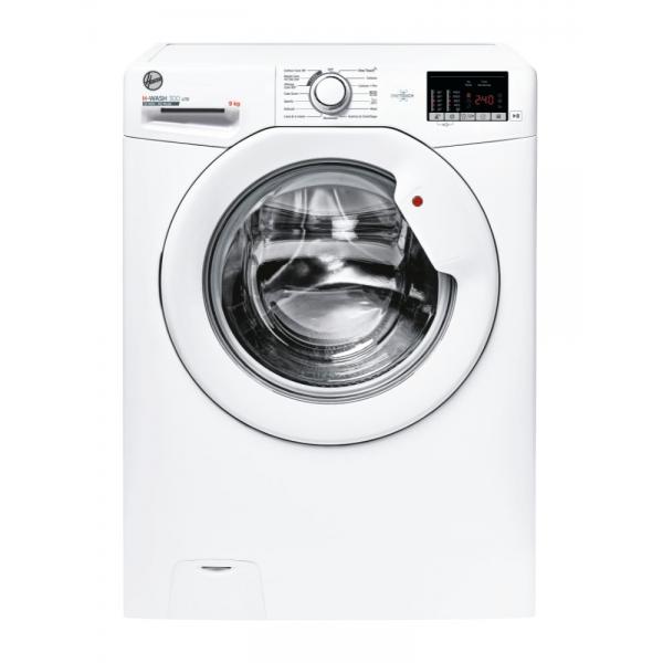 HooverHoover H-WASH 300 LITE H3W 492DE/1-11 lavatrice Caricamento frontale 9 kg 1400 Giri/min D Bianco8059019008455