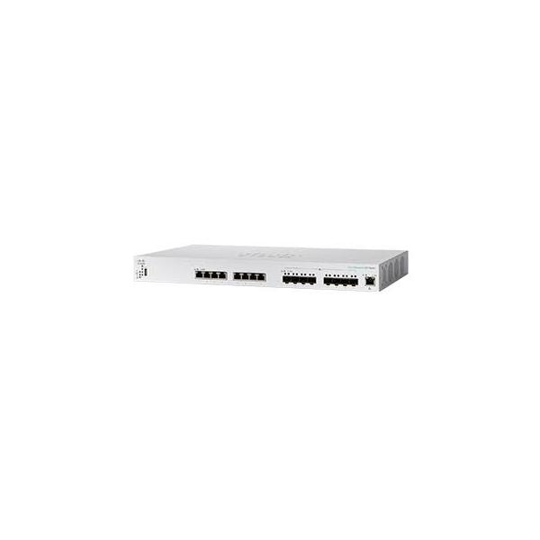 Cisco CBS350 Gestito L3 10G Ethernet [100/1000/10000] 1U Nero, Grigio (CISCO BUSINESS 350-16XTS - MANAGED SWITCH)
