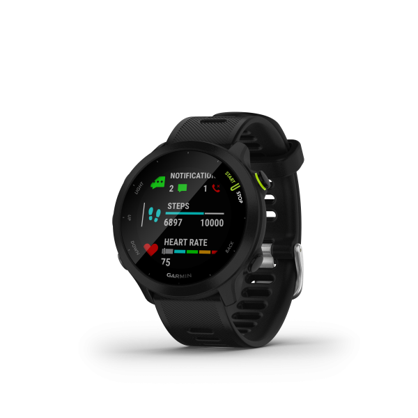 Garmin Forerunner 55 orologio sportivo Bluetooth 208 x 208 Pixel Nero