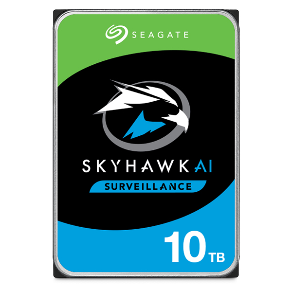 Seagate SkyHawk ST10000VE001 disco rigido interno 3.5 10 TB (Seagate SkyHawk Surveillance AI Internal Hard Drive 10TB 3.5 Inch SATA III 7200RPM)