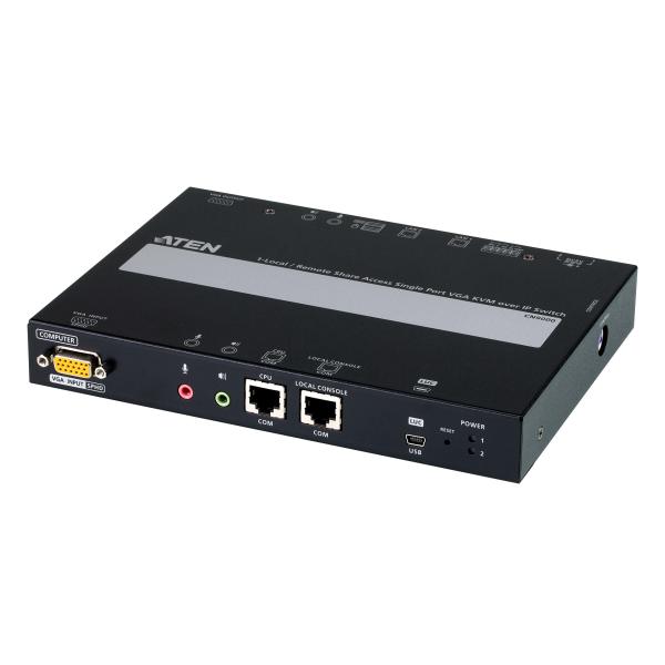 Aten Switch KVM over IP VGA a singola porta per 1 accesso condiviso locale/remoto