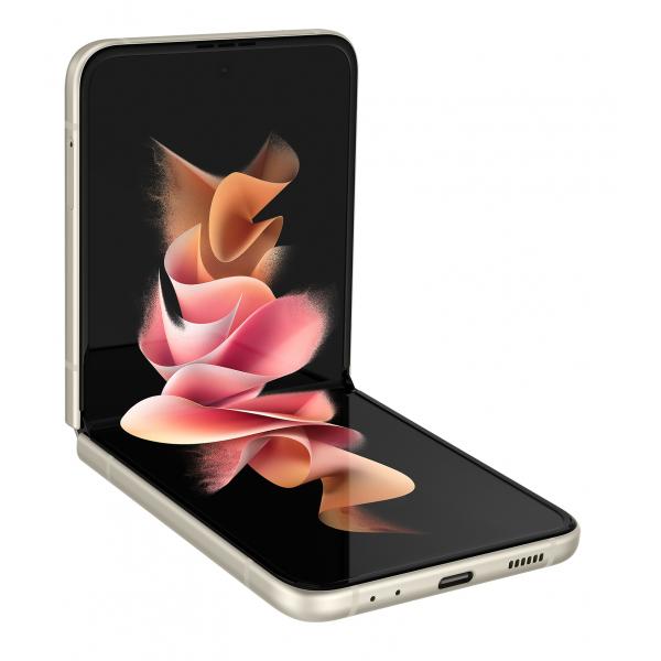 Samsung Galaxy Z Flip3 5G SM-F711B 17 cm [6.7] Android 11 USB tipo-C 8 GB 256 GB 3300 mAh Crema (SAMSUNG GALAXY Z FLIP3 5G CREAM 256G)
