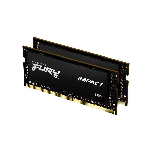 KINGSTON FURY IMPACT KIT MEMORIA RAM 2x32GB 64GB TOTALI 3.200 MHZ TECNOLOGIA DDR4 TPOLOGIA SO-DIMM 260-PIN CL20