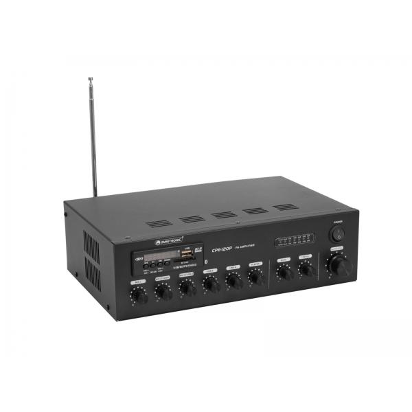 Omnitronic 80709607 amplificatore audio Resa/fase Nero