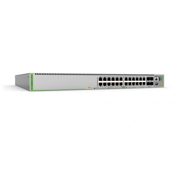 Allied Telesis AT-GS980MX/28PSM-50 switch di rete Gestito L3 Gigabit Ethernet (10/100/1000) Supporto Power over Ethernet (PoE) 1U Grigio