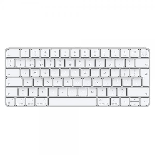 Apple Magic Keyboard tastiera Bluetooth QWERTY Inglese UK Bianco (MAGIC KEYBOARD TOUCH ID FOR MAC ENG) - Versione UK