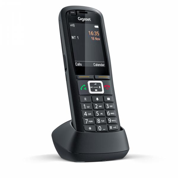 Gigaset R700H PRO Telefono DECT Identificatore di chiamata Nero (R700H Pro Dect Telephone - Caller Id Black - Warranty: 12M) - Versione UK