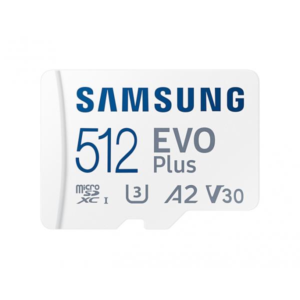 Samsung SAMSUNG EVO PLUS MB-MC512KA 512 GB MICROSDXC UHS-I CARD 10