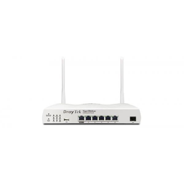 Draytek Vigor 2866Lac router wireless Gigabit Ethernet Dual-band (2.4 GHz/5 GHz) 4G Bianco