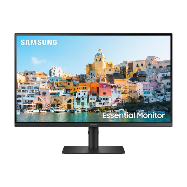 Samsung LS27A400UJU Monitor PC 68,6 cm [27] 1920 x 1080 Pixel Full HD Nero (Samsung S27A400UJU - S40UA Series - LED monitor - 27 - 1920 x 1080 Full HD [1080p] @ 75 Hz - IPS - 250 cd/mÂ² - 1000:1 - 5 ms - HDMI, DisplayPort, USB-C - black)