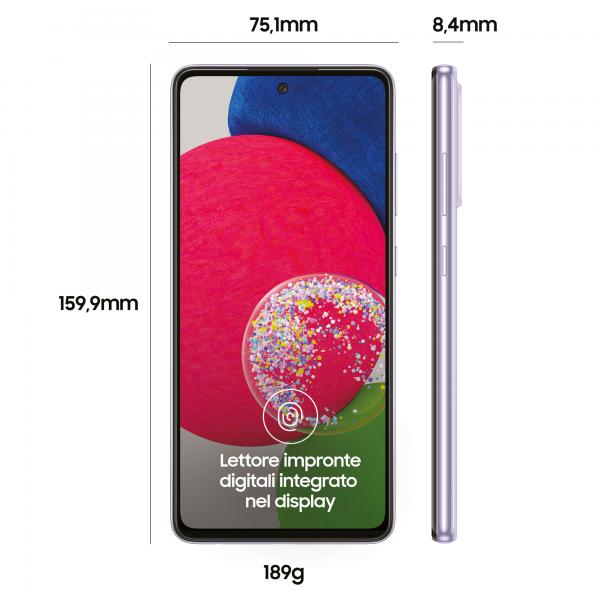 Samsung Galaxy A52s 5G Display 6.5? FHD+ Super AMOLED 128GB Awesome Violet