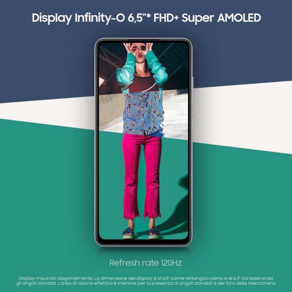 Samsung Galaxy A52s 5G Display 6.5? FHD+ Super AMOLED 128GB Awesome Violet