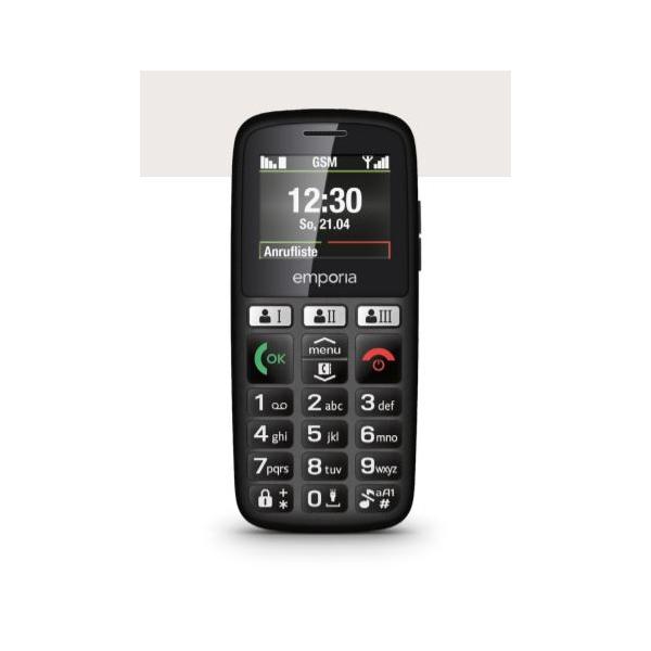 Cellulare Emporia Happy 2g 1.33" Ram 32mb Black Italia Senior Phone
