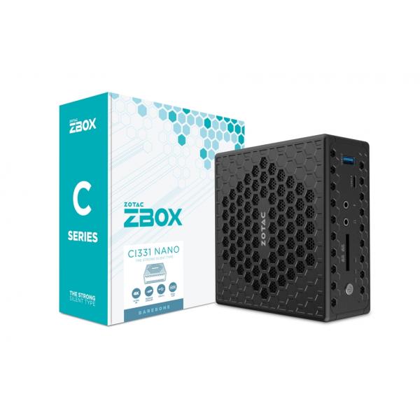 Zotac ZBOX CI331 nano Nero N5100 1,1 GHz (ZBOX CI331 NANO BAREBONE - N5100 2XDDR4 SATA III WIFI)