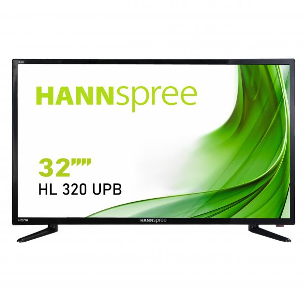 Hannspree HL 320 UPB Pannello piatto per segnaletica digitale 80 cm [31.5] TFT 400 cd/mÂ² Full HD Nero (32 FHD IPS HDMI MTR 1200:1 450CD/M)