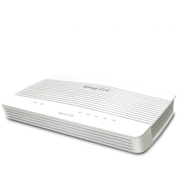 DrayTek V2766 router cablato Gigabit Ethernet Bianco (DrayTek Vigor 2766 VDSL Router)
