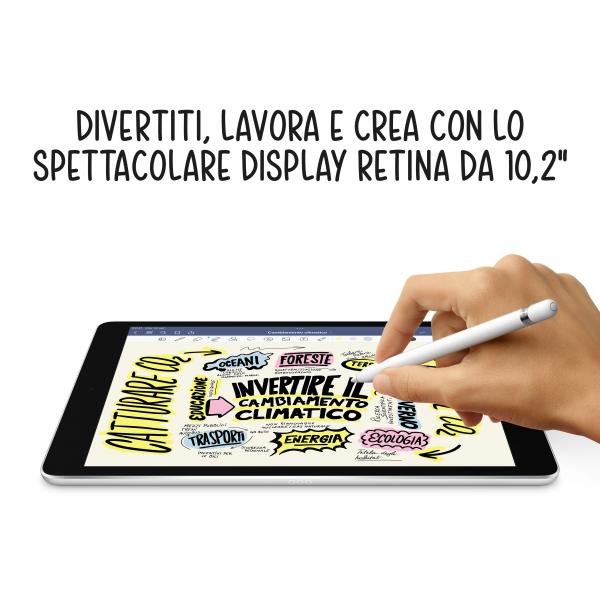 10.2-inch iPad Wi-Fi 64GB - Grigio Siderale MK2K3TY/A