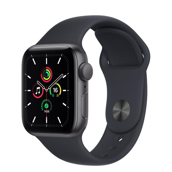 Apple Watch SE GPS 2021 - 40mm - Cassa in alluminio grigio siderale - Cinturino Midnight Sport