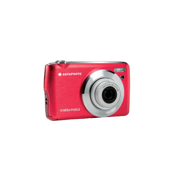 Agfaphoto Compact Realishot Dc8200 1/3.2" Fotocamera Compatta 18 Mp Cmos 4896 X 3672 Pixel Rosso