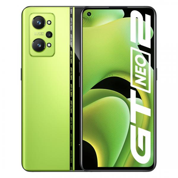 GT Neo2 5G 256 GB 12 GB Ram Dual Sim Display 6.62" Full HD+ Fotocamera 64 Mpx Android Verde