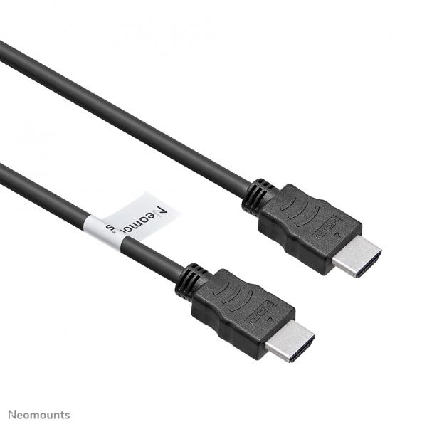 Neomounts HDMI35MM Cavo HDMI - 10 metri (HDMI35MM, HDMI Cable, 10m., - .Black HDMI 19 pins M/M 10 - Meter - Warranty: 60M)