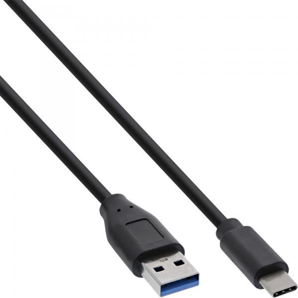 InLine 40pz. Cavo Bulk-Pack USB 3.2, da USB Type-C a A plug, nero, 2m