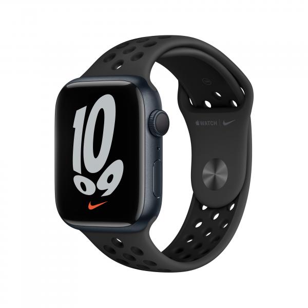 Apple Watch Nike Series 7 45 mm OLED Nero GPS (satellitare)