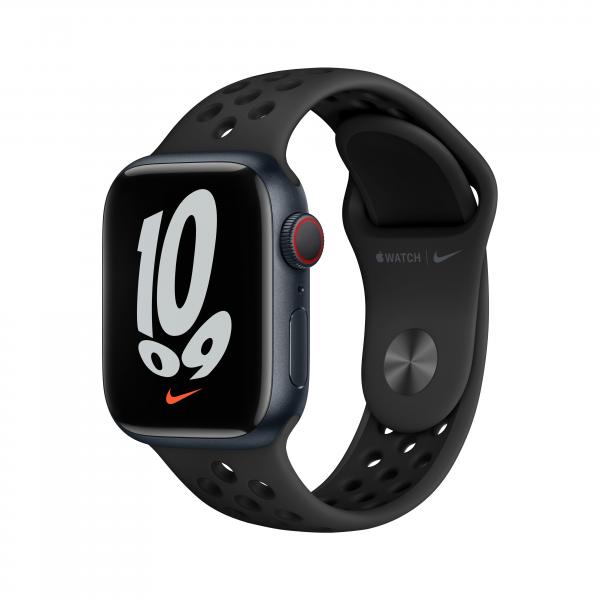 Apple Watch Nike Series 7 41 mm OLED 4G Nero GPS (satellitare)