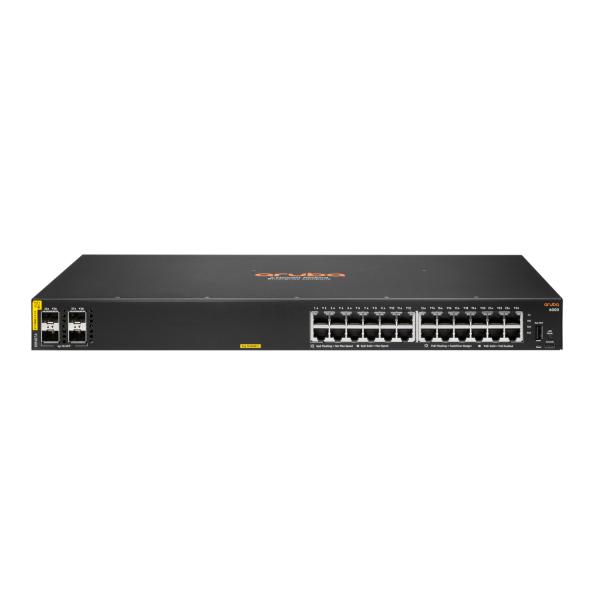 Aruba 6000 24G Class4 PoE 4SFP 370W Gestito L3 Gigabit Ethernet [10/100/1000] Supporto Power over Ethernet [PoE] 1U (ARUBA 6000 24G CL4 4SFP 370W - SWCH)