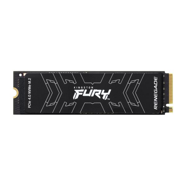 Kingston Technology 2000G FURY RENEGADE M.2 2280 NVMe SSD (Kingston 2TB Fury Renegade M.2 NVMe SSD, M.2 2280, PCIe4, 3D TLC NAND, R/W 7300/7000 MB/s, 1M/1M IOPS, Aluminium Heatspreader, PS5 Compatible)