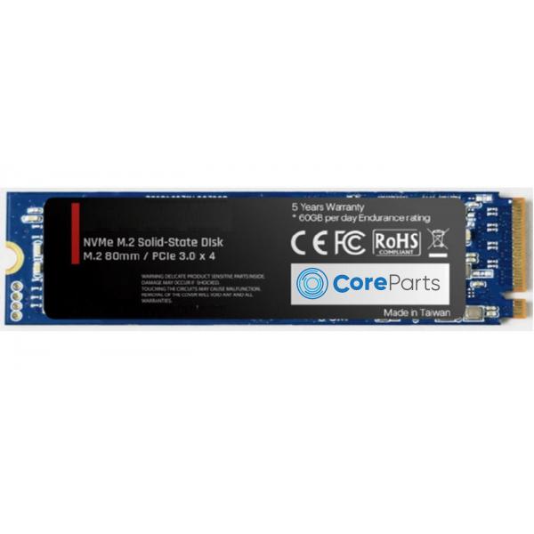 CoreParts CPSSD-M.2NVMEHE-2TB drives allo stato solido M.2 2000 GB PCI Express 3.0 3D NAND NVMe