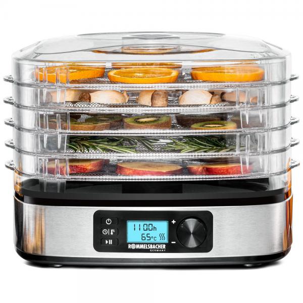Rommelsbacher DA 350 disidratatore alimentare Acciaio inox 350 W (Rommelsbacher dehydrator DA 350 - 350W)