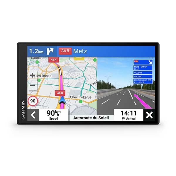 Garmin Drivesmart 76 Navigatore Fisso 17,8 Cm (7") Tft Touch Screen 239,6 G Nero