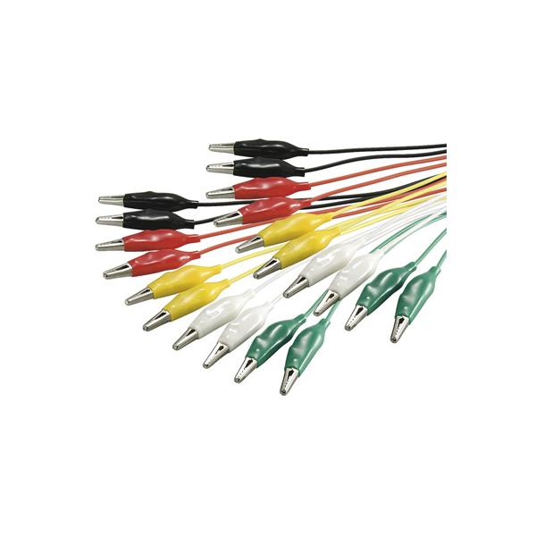 Goobay Nero/Verde/Rosso Cavi Di Misurazione 0,50 M Multicolor 10 Unità - Immagine 2