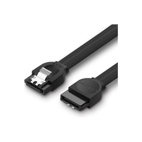 UGREEN Cavo SATA 3 - 0.5m (Black)