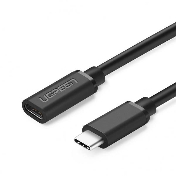 UGREEN Cavo USB Type C femmina a maschio 0.5m (Black)
