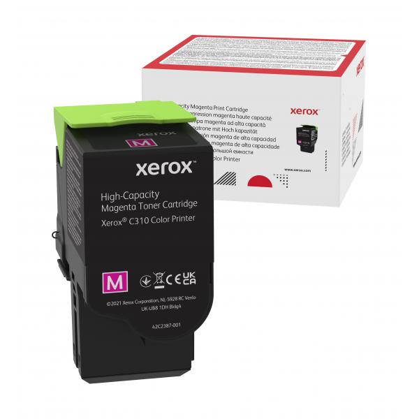 Xerox Cartuccia toner Magenta a High capacity da 5500 Pagine per Stampante a colori Â® C310â€‹/â€‹multifunzione a colori Â® C315 [006R04366] (XEROX C310 MAGENTA HIGH CAP TONER CA)
