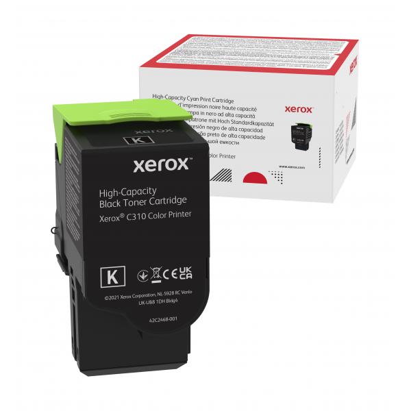 Xerox Cartuccia toner Nero a High capacity da 8000 Pagine per Stampante a colori Â® C310â€‹/â€‹multifunzione a colori Â® C315 [006R04364] (XEROX C310 BLACK HIGH CAP TONER CART)