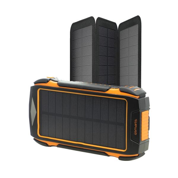4smarts TitanPack Eco batteria portatile Polimeri di litio (LiPo) 20000 mAh Carica wireless Nero