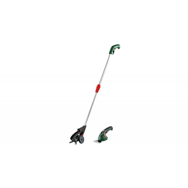 Bosch Isio cesoia per erba cordless 8 cm 3,6 V Ioni di Litio Nero, Verde (Bosch ISIO 3 Cordless Telescopic Grass)