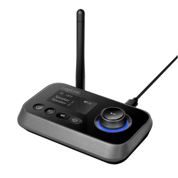 Logilink Bt0062 Trasmettitore Ricevitore Audio Bluetooth® Versione Bluetooth: 5.0 10 M Per Cuffia - Immagine 2